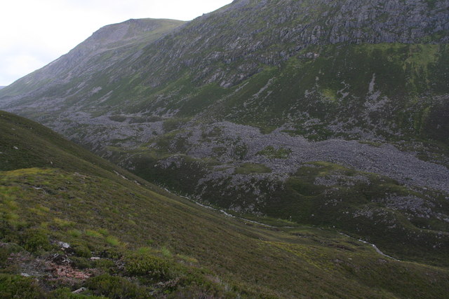 Moraines in Strath Nethy