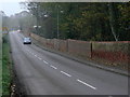 Tollerton Hall wall