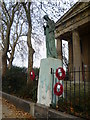 War memorial in front of St George