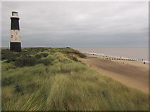 TA4011 : Spurn Lighthouse by Hugh Venables