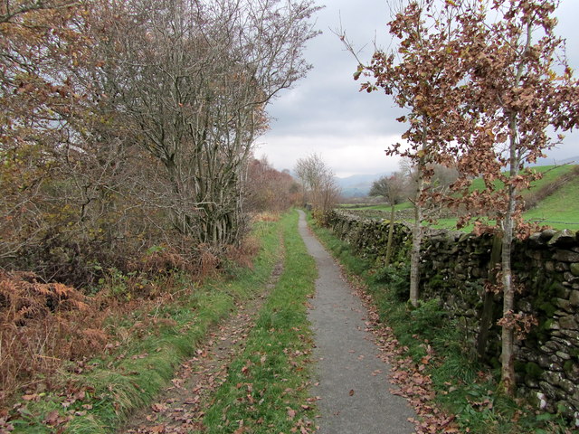 Path leading from Killington Bridge