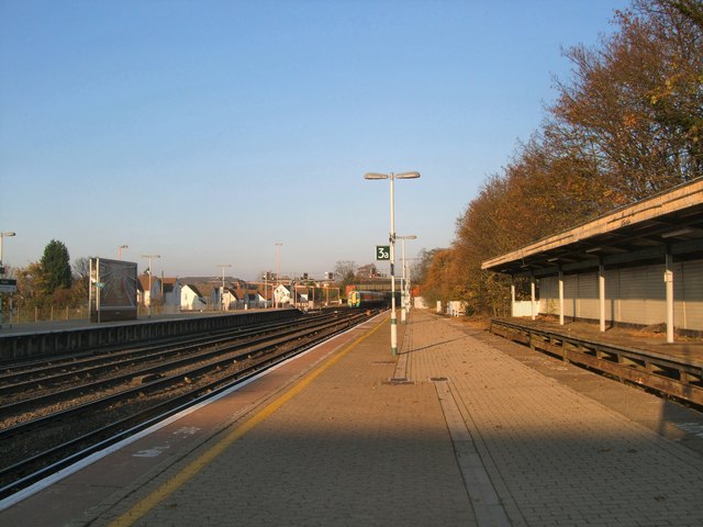 Looking North from Redhill Station