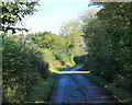 2011 : East on Mill Lane near Dodington