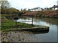 Restored basin on the Brampton Canal