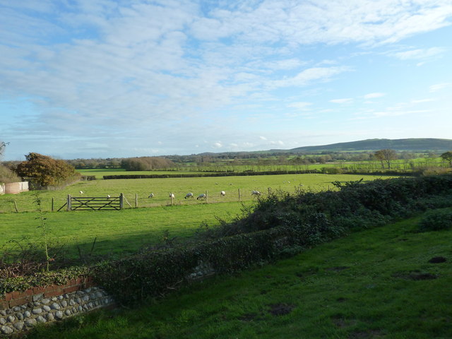 Barcombe- view from the churchyard (a)