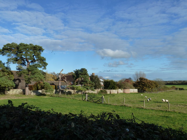 Barcombe- view from the churchyard (c)