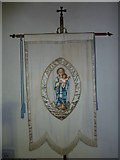TQ4114 : St Mary the Virgin, Barcombe: banner (1) by Basher Eyre