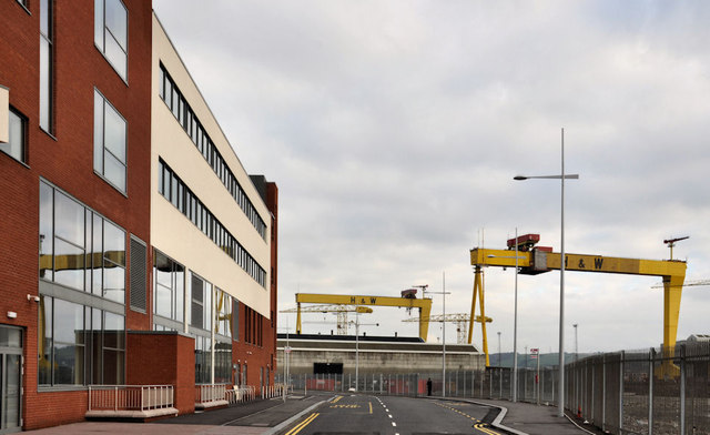 The Belfast Metropolitan College Albert Bridge Geograph Ireland