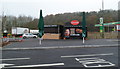 ST7095 : Starbucks Coffee and Ginsters stalls, Michaelwood M5 service station by Jaggery