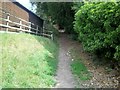 Bridleway up the hill