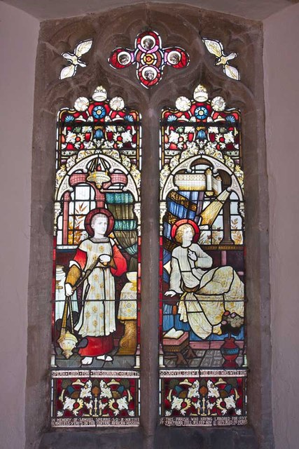 Samuel Speare memorial window, Rickinghall Superior