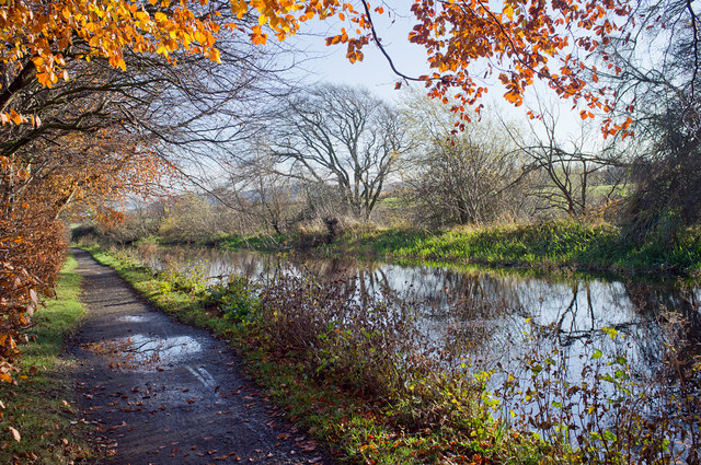 Union Canal in autumn © Rob Burke :: Geograph Britain and Ireland