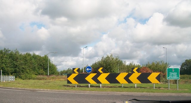 The Leo Casey Roundabout on the N4 at Longford