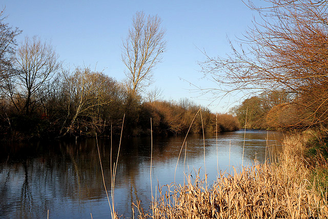 The River Esk at Longtown