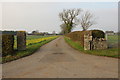 SP1702 : Driveway to South Farm  by Philip Halling