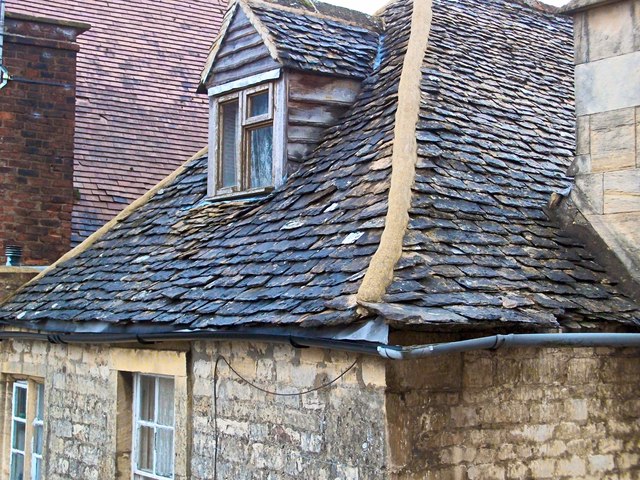 A Cotswold Stone Roof
