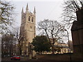 TQ3175 : Church of St John the Evangelist, Brixton by David Anstiss