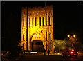 TL8564 : Abbey Gate by night by John Goldsmith