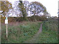 Footpath to Blyford Lane