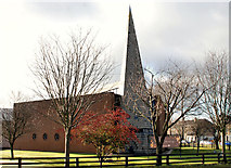 J4173 : Dundonald Elim church (2) by Albert Bridge