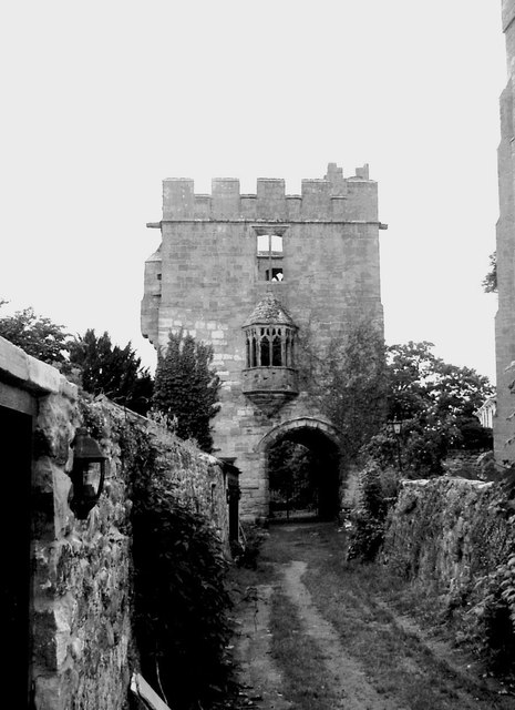 West Tanfield's Marmion Tower © Hugh Chappell :: Geograph Britain and ...