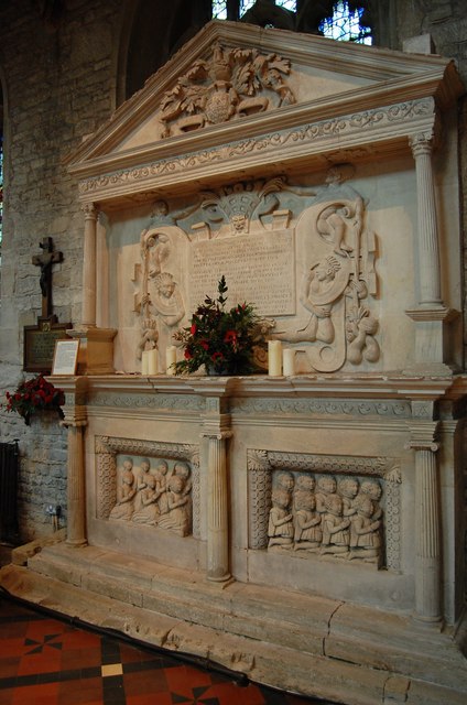 Edmund Harman Tomb, St John the Baptist church, Burford