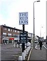 The Red Lion (2) - sign, 5 Oxford Road, Kidlington