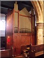 Organ in St Mary the Virgin church, Carlton-le-Moorland