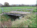 Field bridge across a rhine