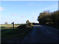 B1118 Chickering Road & the footpath to Wingfield Green