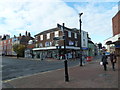 Lewes town centre: signpost