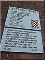 Lewes High Street- informative plaque