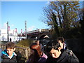 Rail and river at Lewisham