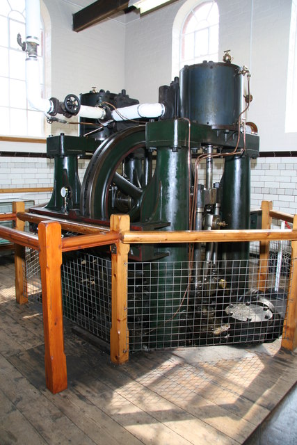 The Waterworks Museum, Hereford - steam engine
