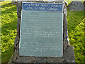 Interpretation plaque  at Aviemore Ring Cairn and Stone Circle