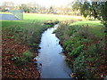 View of the Ravensbourne from the University Hospital footbridge