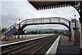 Footbridge at Aviemore railway station