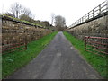 Track beside Wensleydale Railway