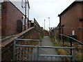 A footpath off Green Hill Lane