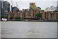 TQ3180 : Founders Arms and flats, River Thames by N Chadwick