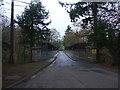 Minor road and bridge at  Abergele Hospital (1)