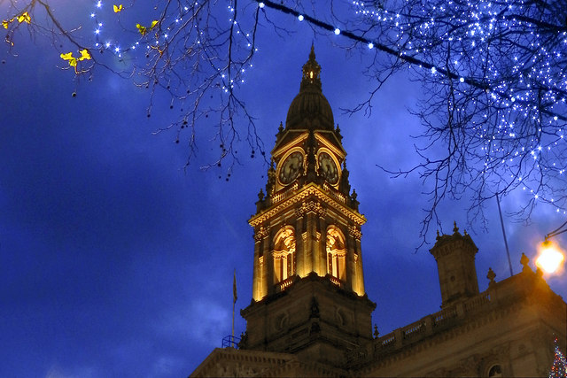 Bolton Town Hall Clock Tower