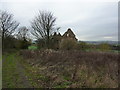 Ruined farm building on Woodhouse Lane