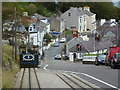 Great Orme tram on the steep hill into and out of Llandudno