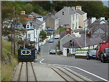 SH7782 : Great Orme tram on the steep hill into and out of Llandudno by Ruth Sharville