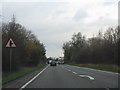 A41 approaching Mere Park Garden Centre