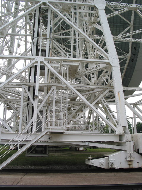Detail: Lovell Telescope Jodrell Bank
