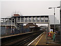 Construction of a new footbridge at Sittingbourne