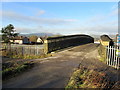 Railway Footbridge above Colne Primet School