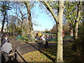 View of the play area in Ladywell Fields